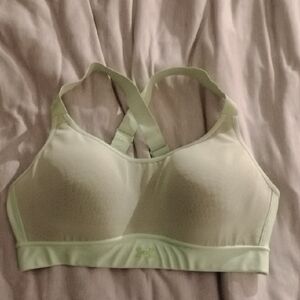 Under Armour Mint Green Padded Crossback Sports Bra